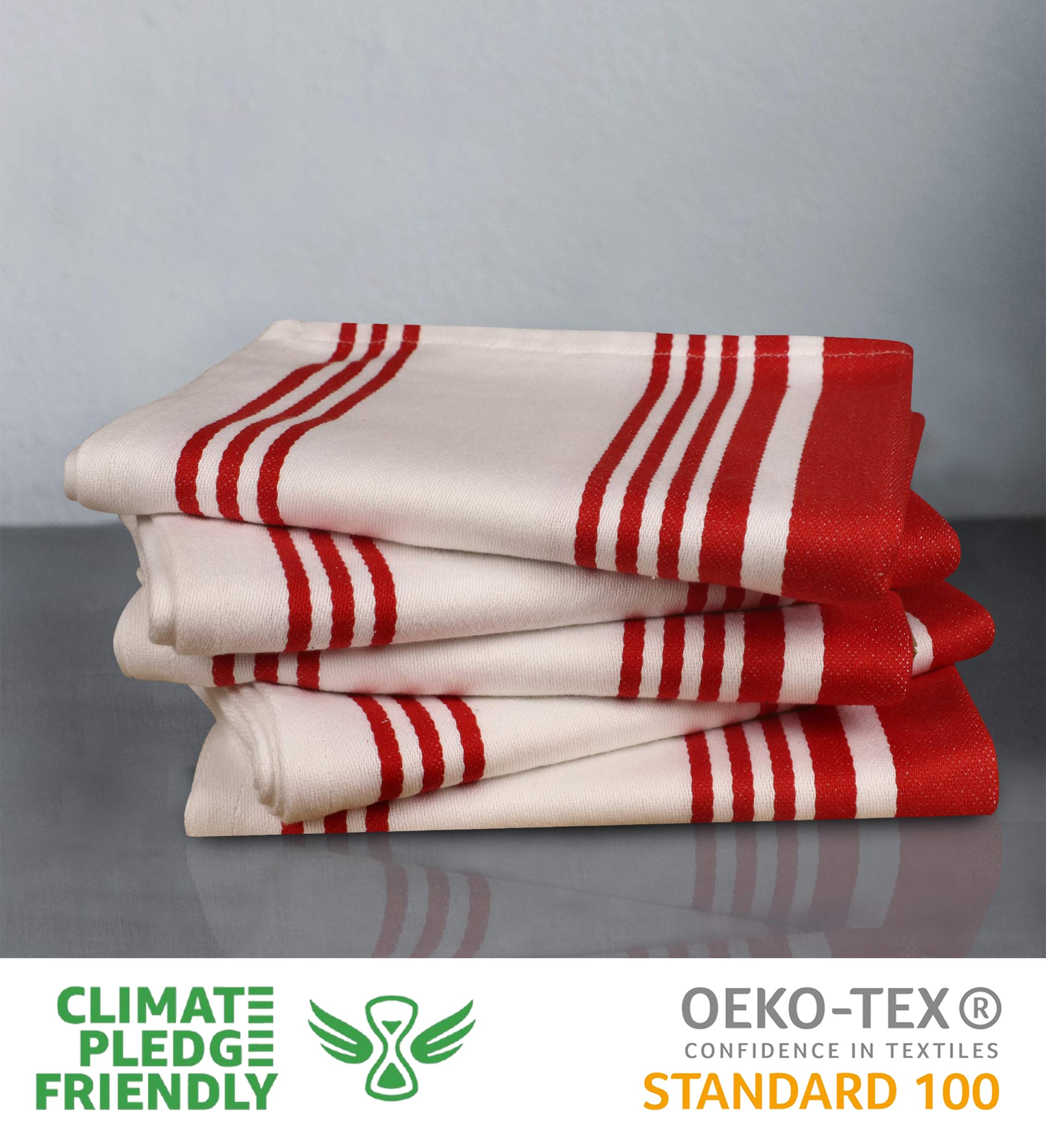 Urban Villa kitchen towels 20x30 size provide ample drying surface