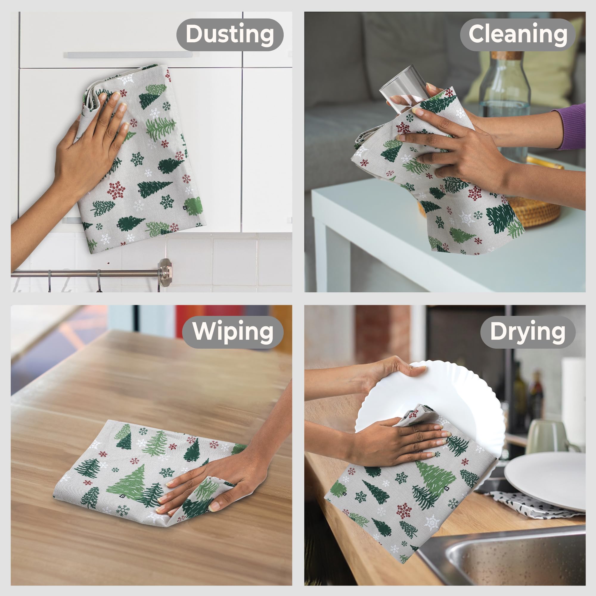 Ultra-soft Urban Villa towel gentle on hands and dishes