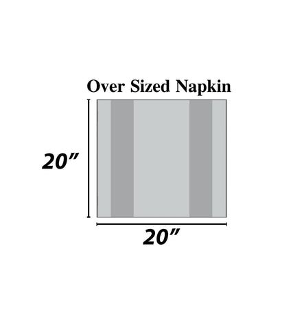 Urban Villa napkins offer color options to pair with decor