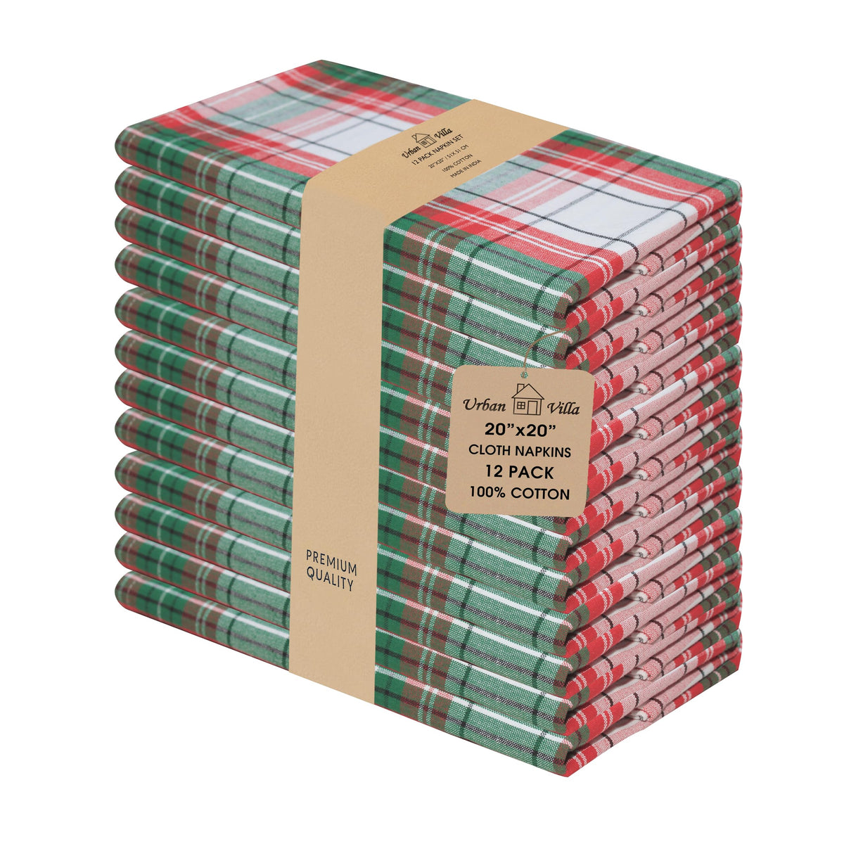 Urban Villa cloth napkins table setting to elevate dinner ambiance