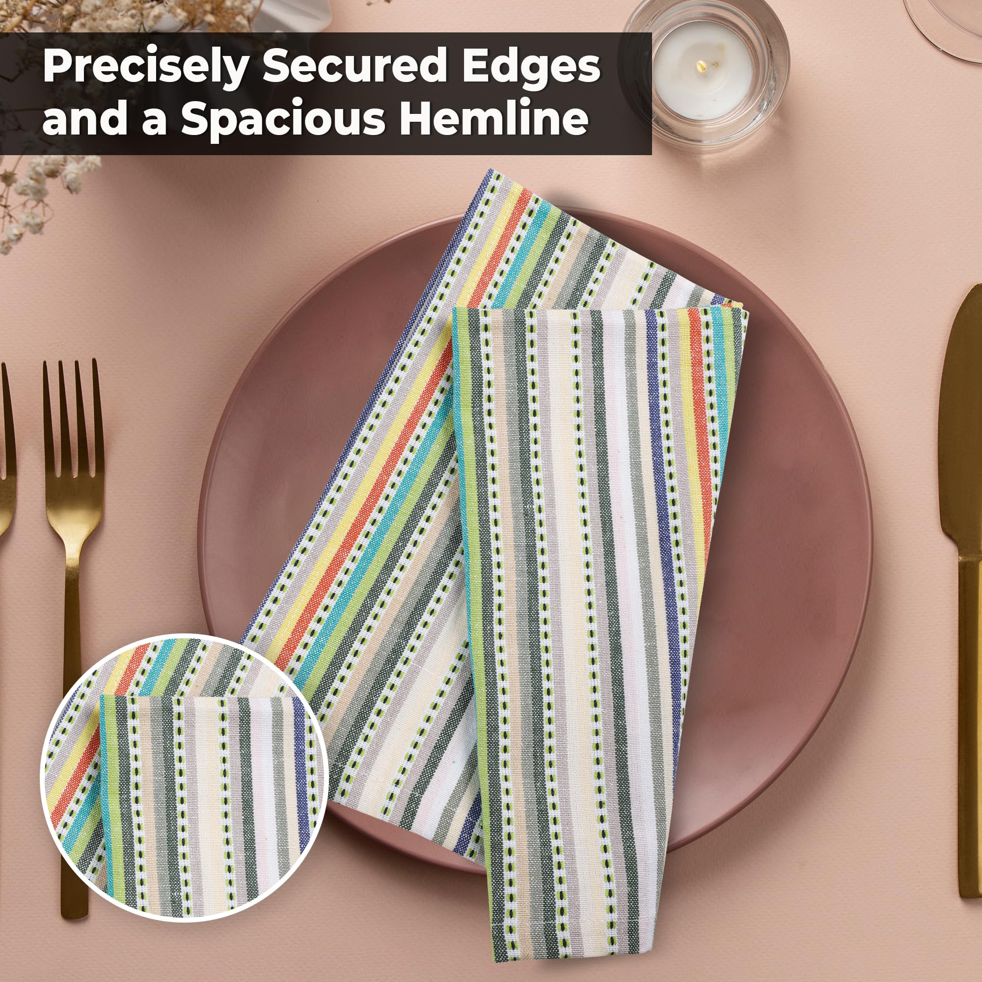 Urban Villa napkins for hotels and weddings, durable everyday elegance.