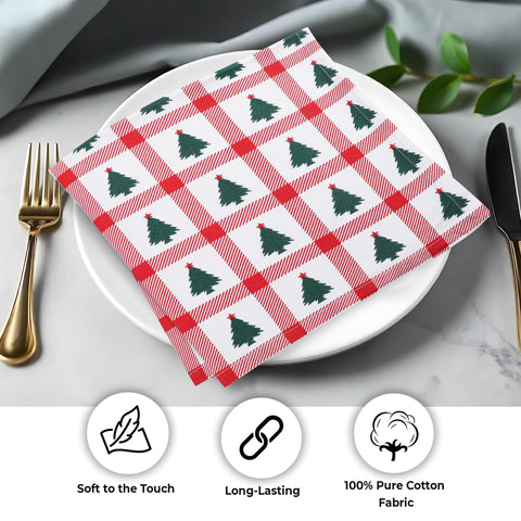 Urban Villa tree-print napkins suit hotels, restaurants, and events.