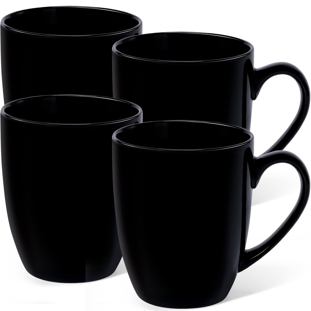 Urbanstrive 16oz mug set with sturdy handles for everyday coffee.