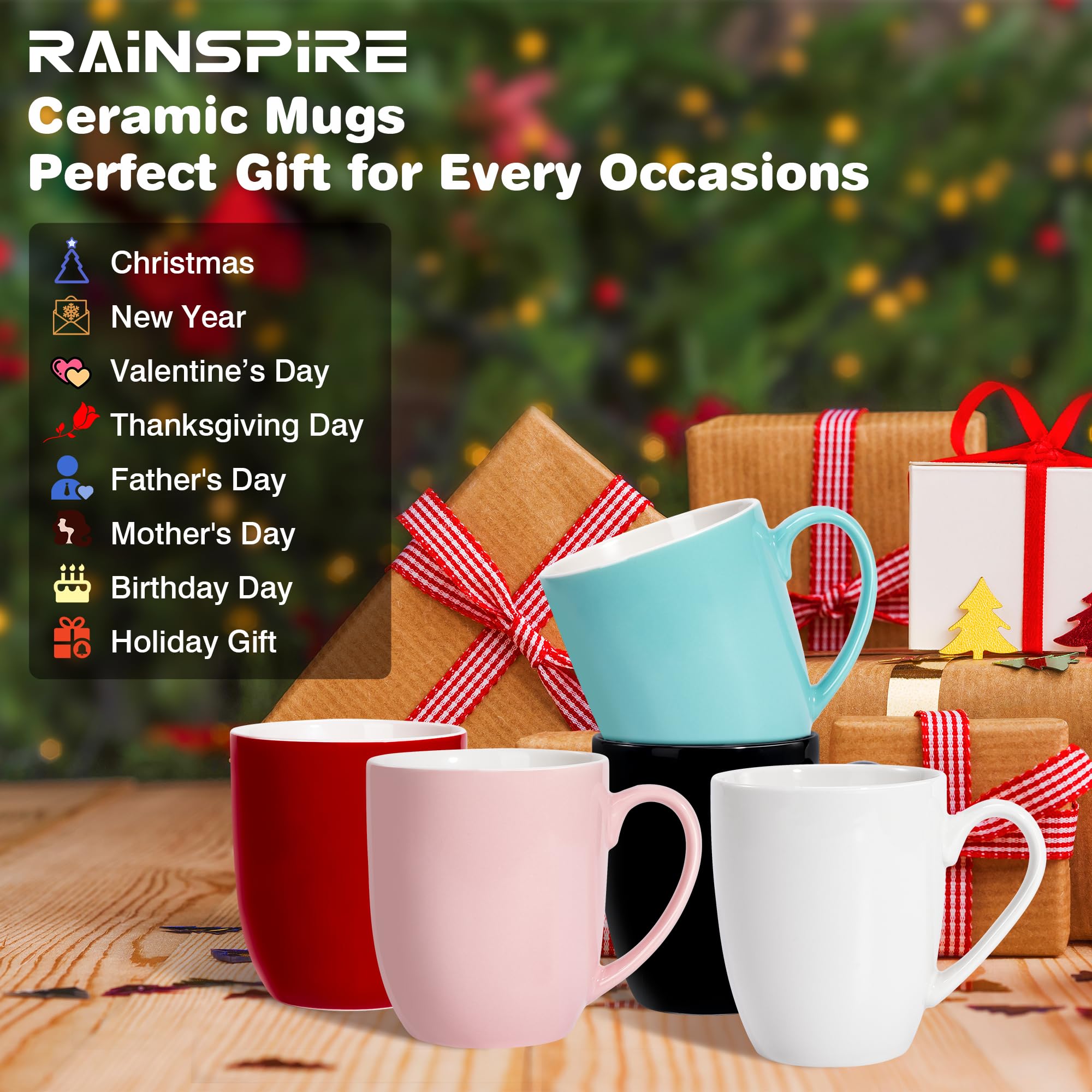 Urbanstrive 6-pack mug set, a thoughtful housewarming or gift idea.