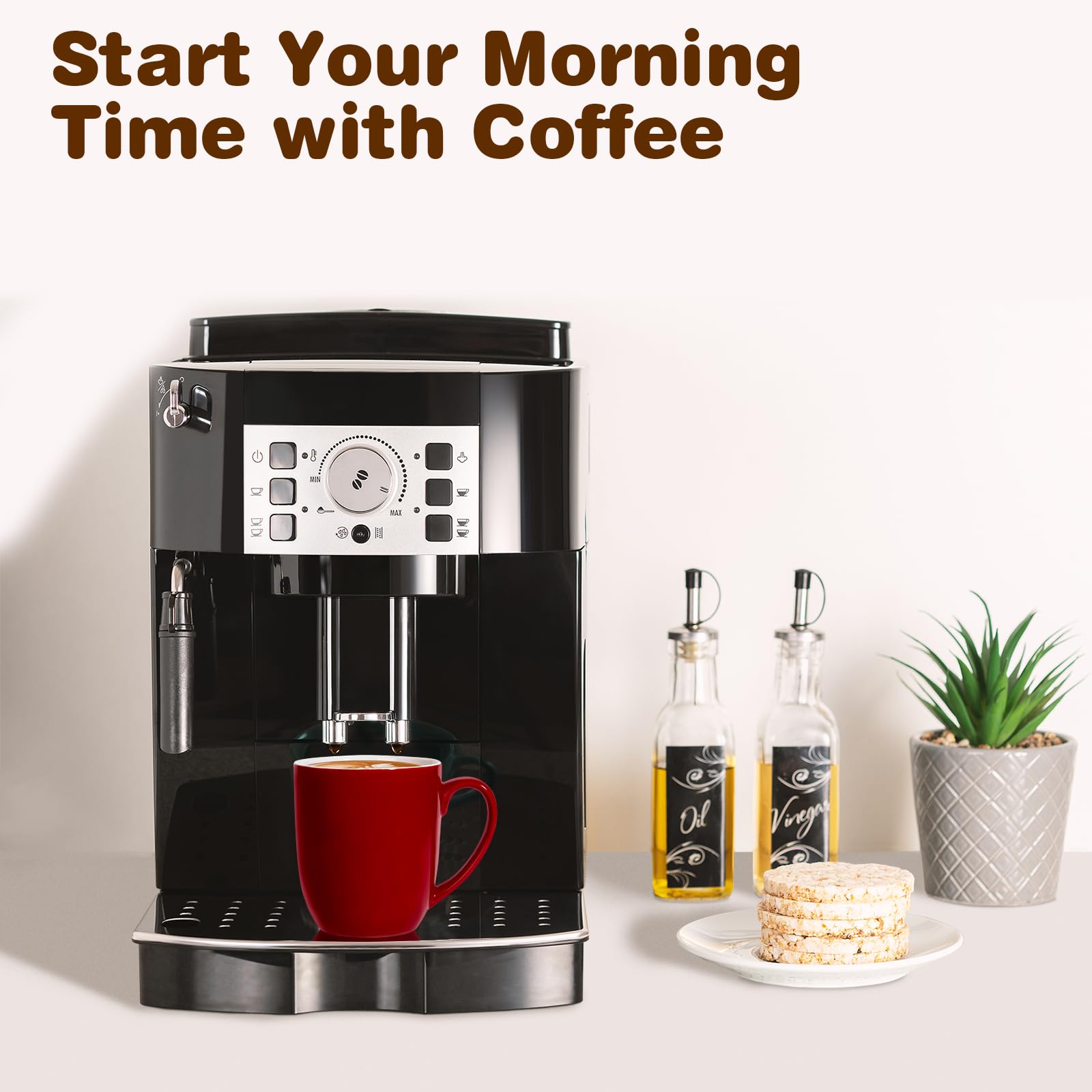 Urbanstrive mug emitting steam showing heat retention for hot drinks.