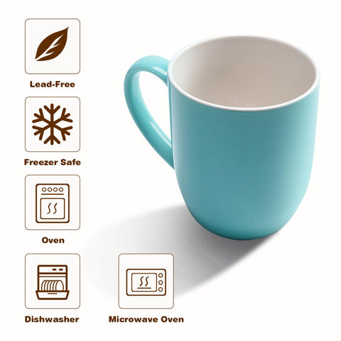 Urbanstrive stoneware mug with durable glaze and textured surface for long use.