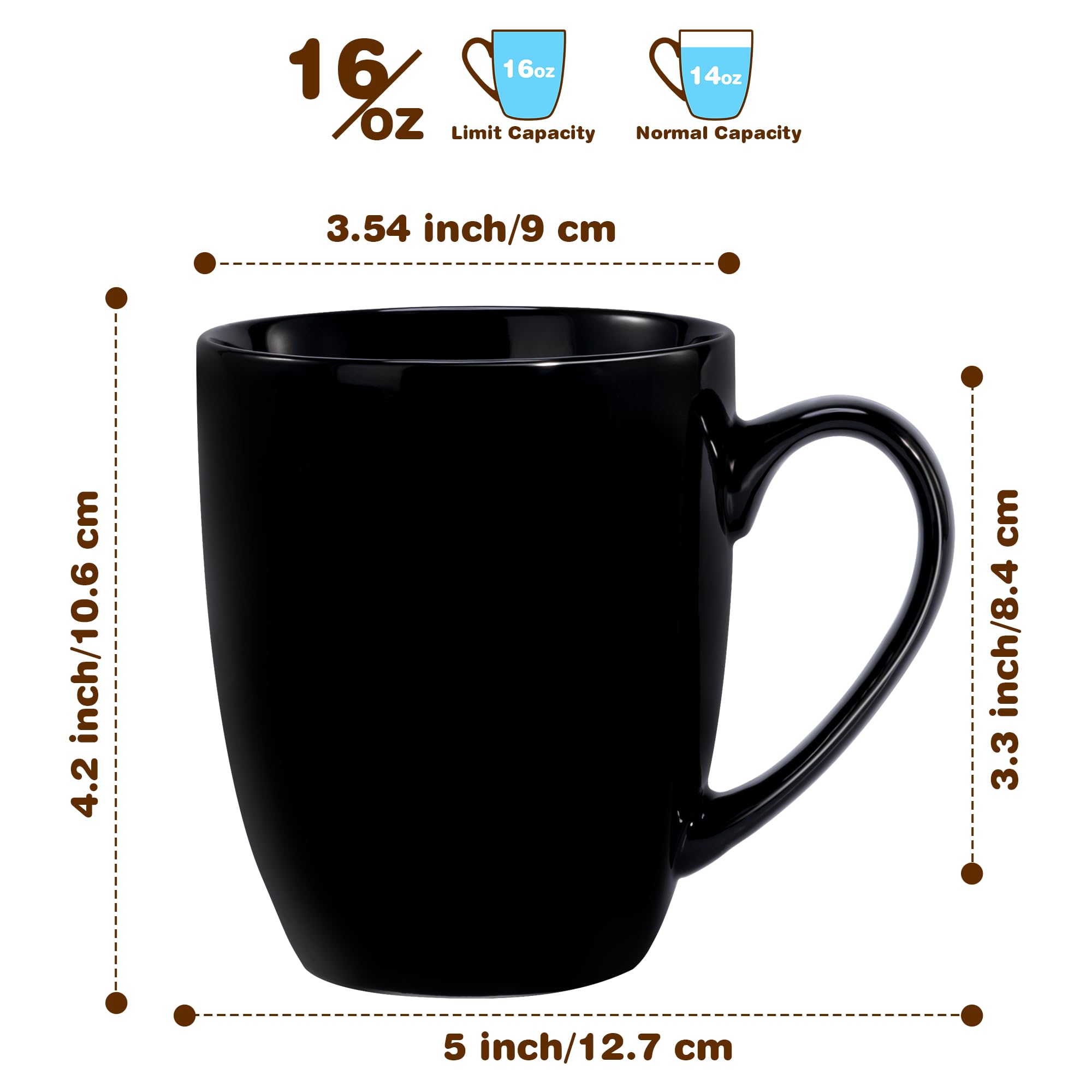 Urbanstrive white ceramic mugs highlighting durable stoneware for daily use.
