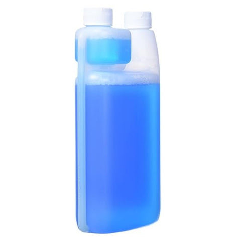 Urnex Rinza cleaning cycle through milk system for easy cleanup