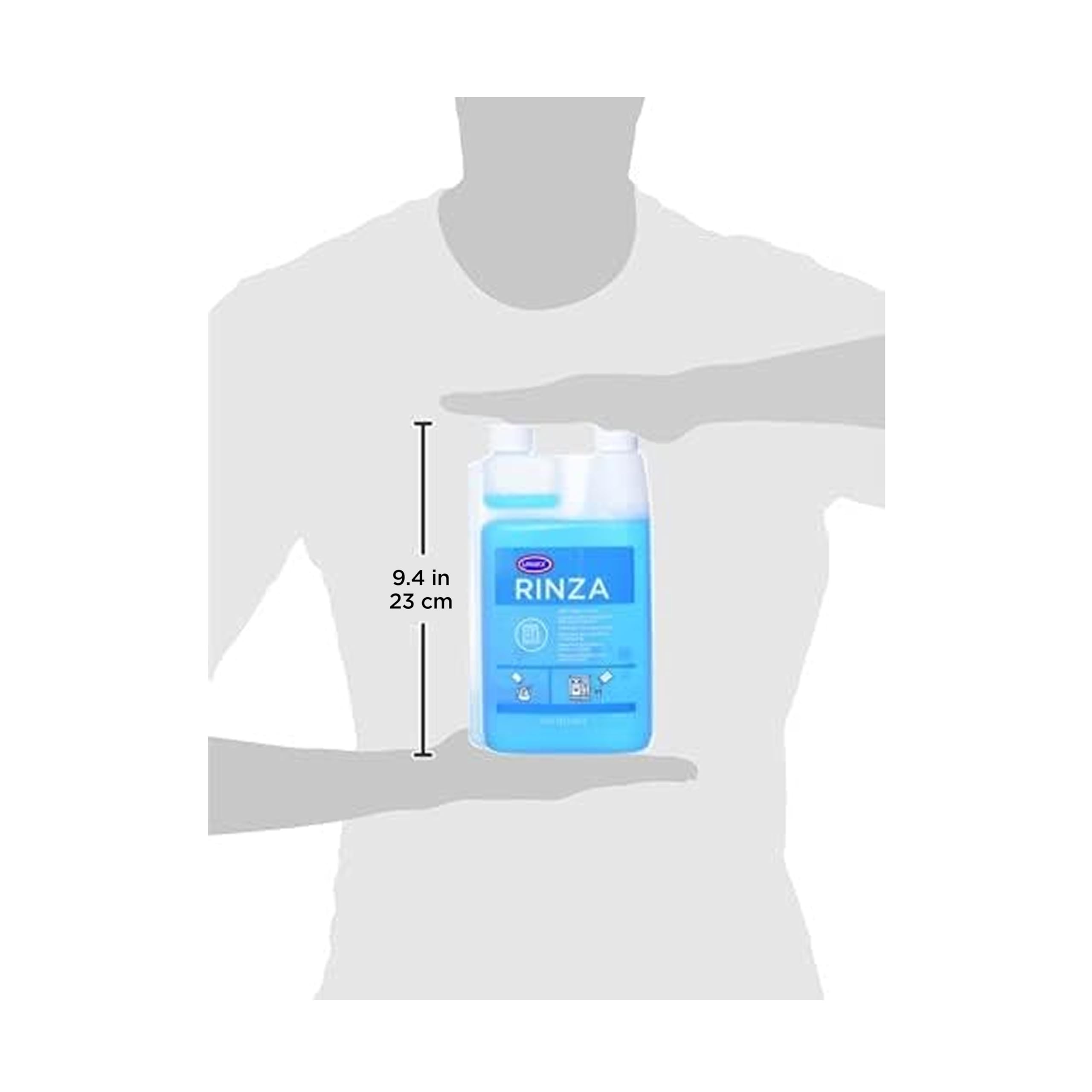 Urnex Rinza cleaning cycle for auto frothers helps quick maintenance.