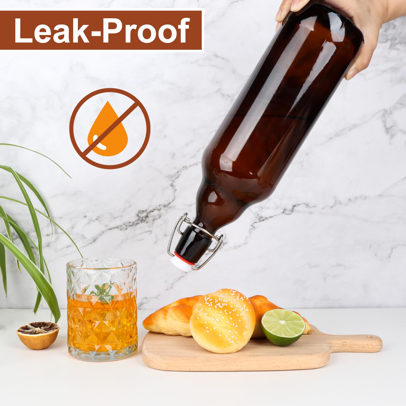 UrSpeedtekLive BPA-free, lead-free glass keeps ingredients safer for brewing.