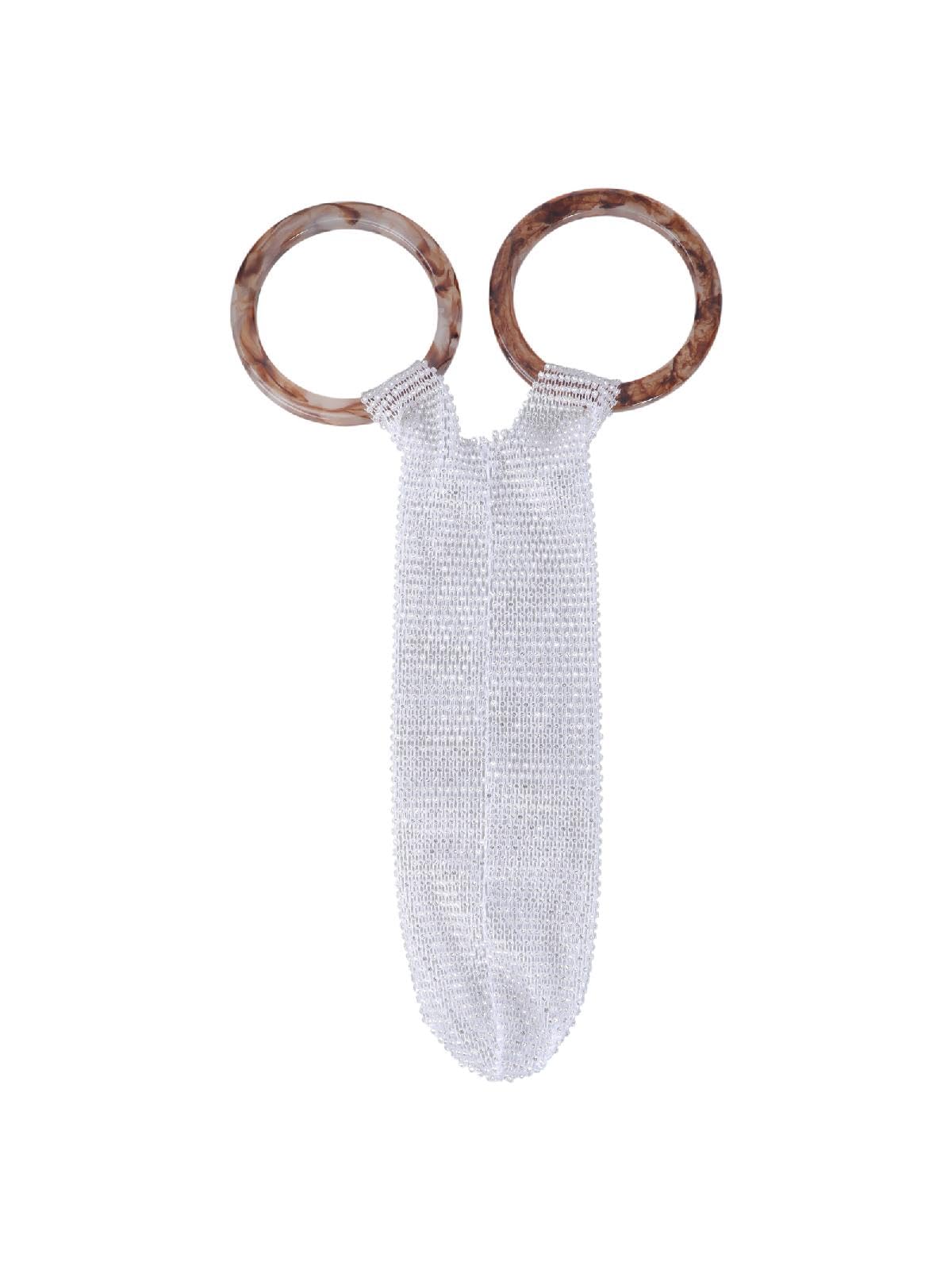 URTERYSER rhinestone-embellished bottle holder keeps accents secure during travel.