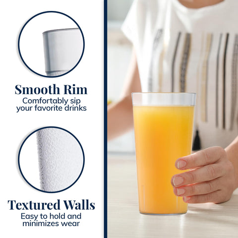 US Acrylic Café tumbler shatter-resistant for outdoor events