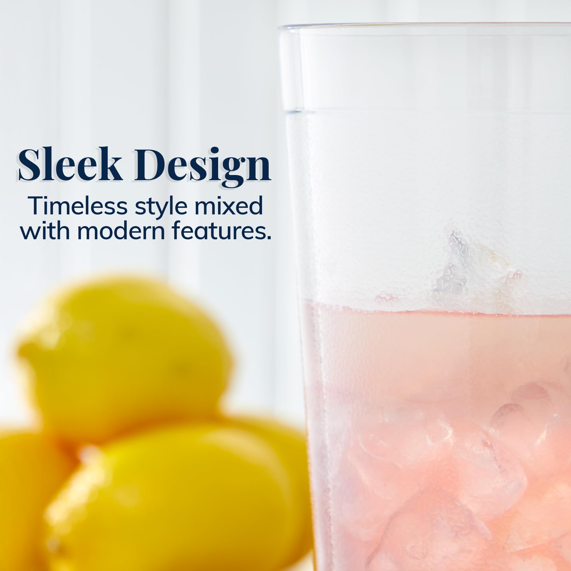 Top-rack dishwasher safe US Acrylic Café tumbler for quick cleaning