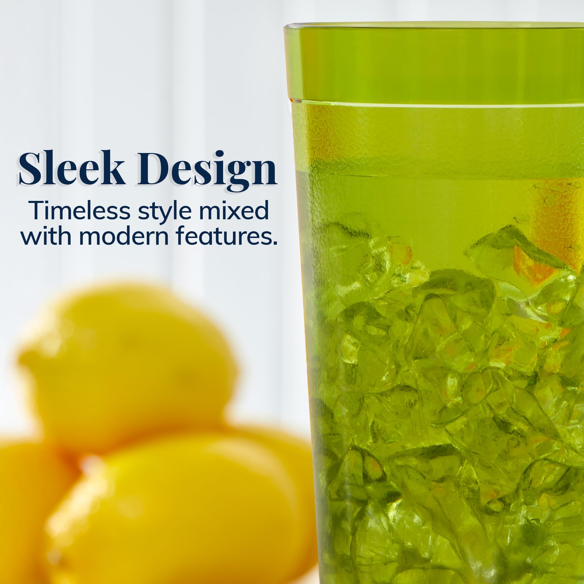 US Acrylic Cafe tumblers shatter-resistant provide safe options for kids parties and outdoor events.