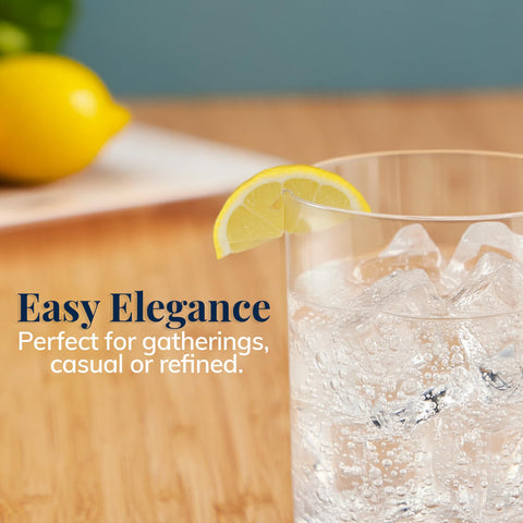 US Acrylic dorm and party-ready glasses for college living and entertaining.