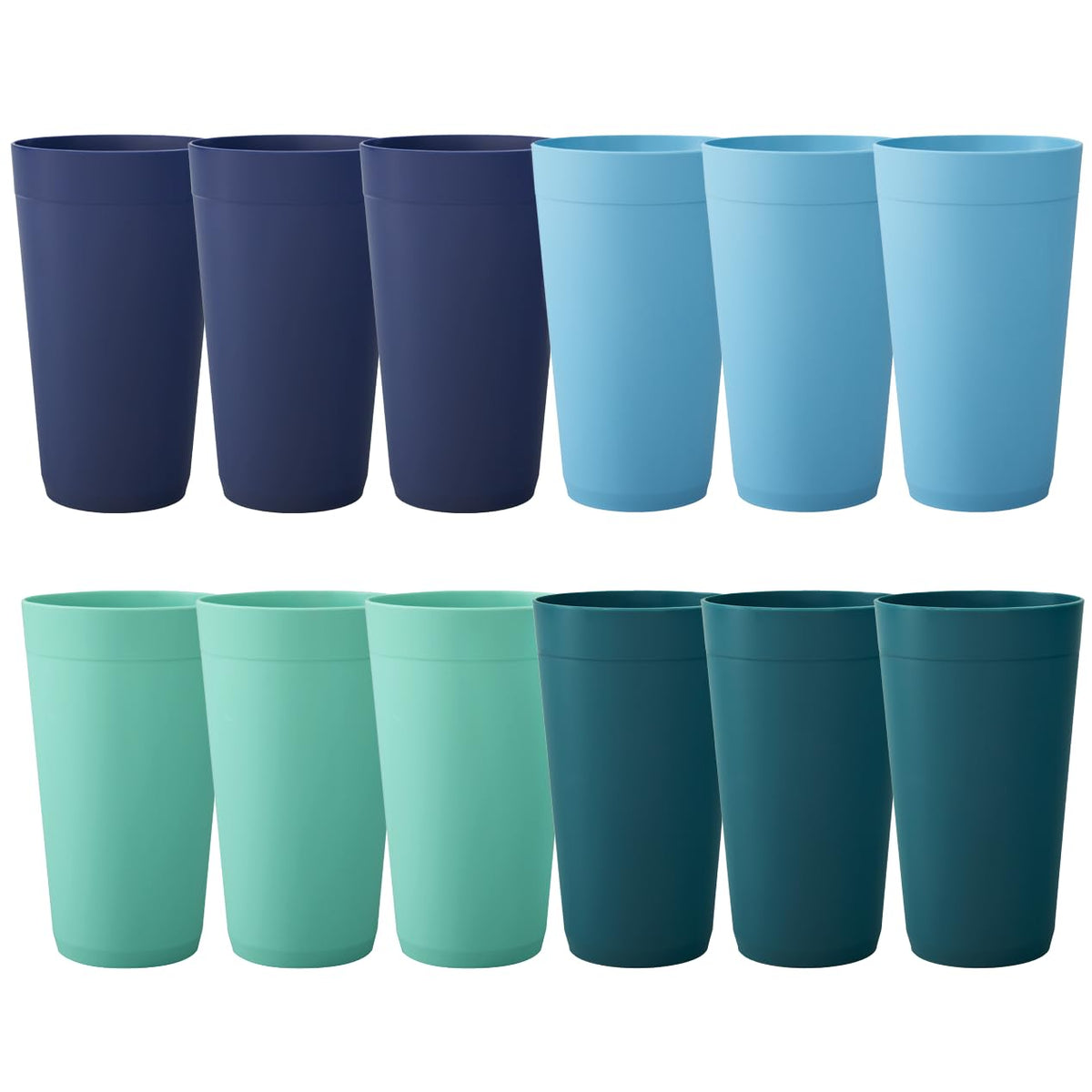 US Acrylic Newport 20oz indigo blue tumbler, shatter-resistant for outdoor parties.