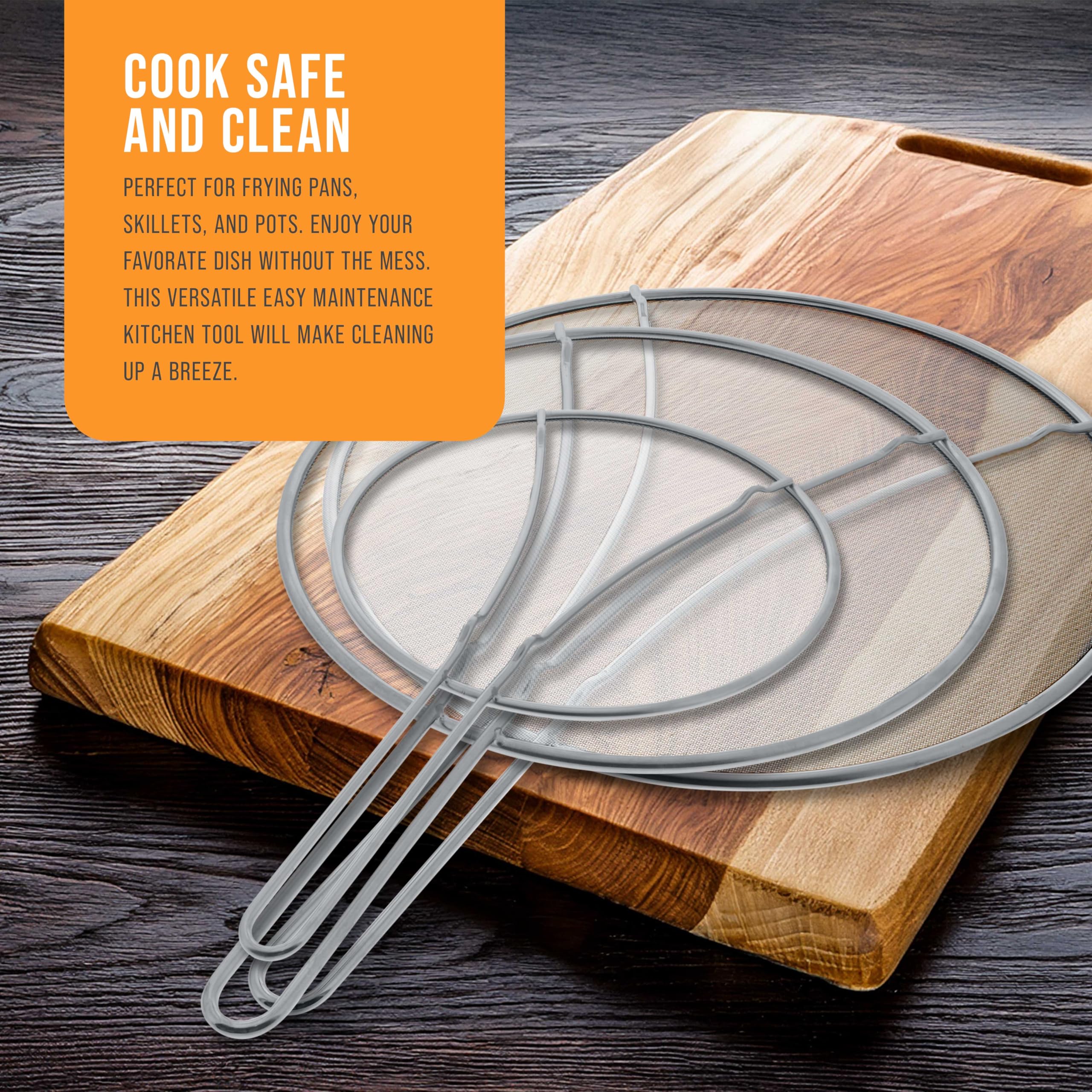 U.S. Kitchen Supply multi-use screen for draining, steaming, or cooling baked goods
