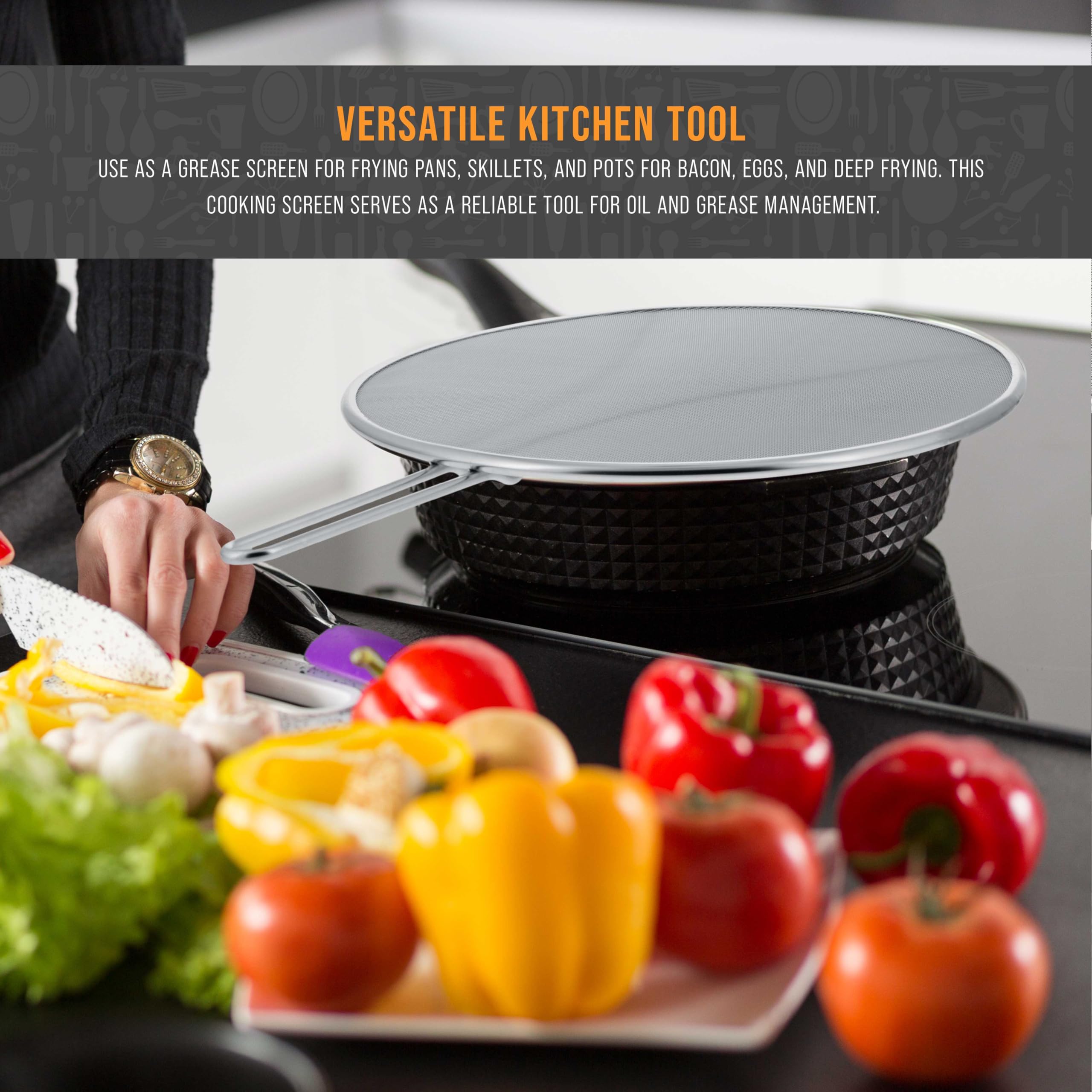 U.S. Kitchen Supply rust-resistant stainless steel for durable daily use