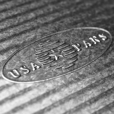 USA Pan Aluminized steel construction provides durability and even heat distribution.