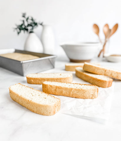 USA Pan biscotti pan features Americoat nonstick coating for easy release.