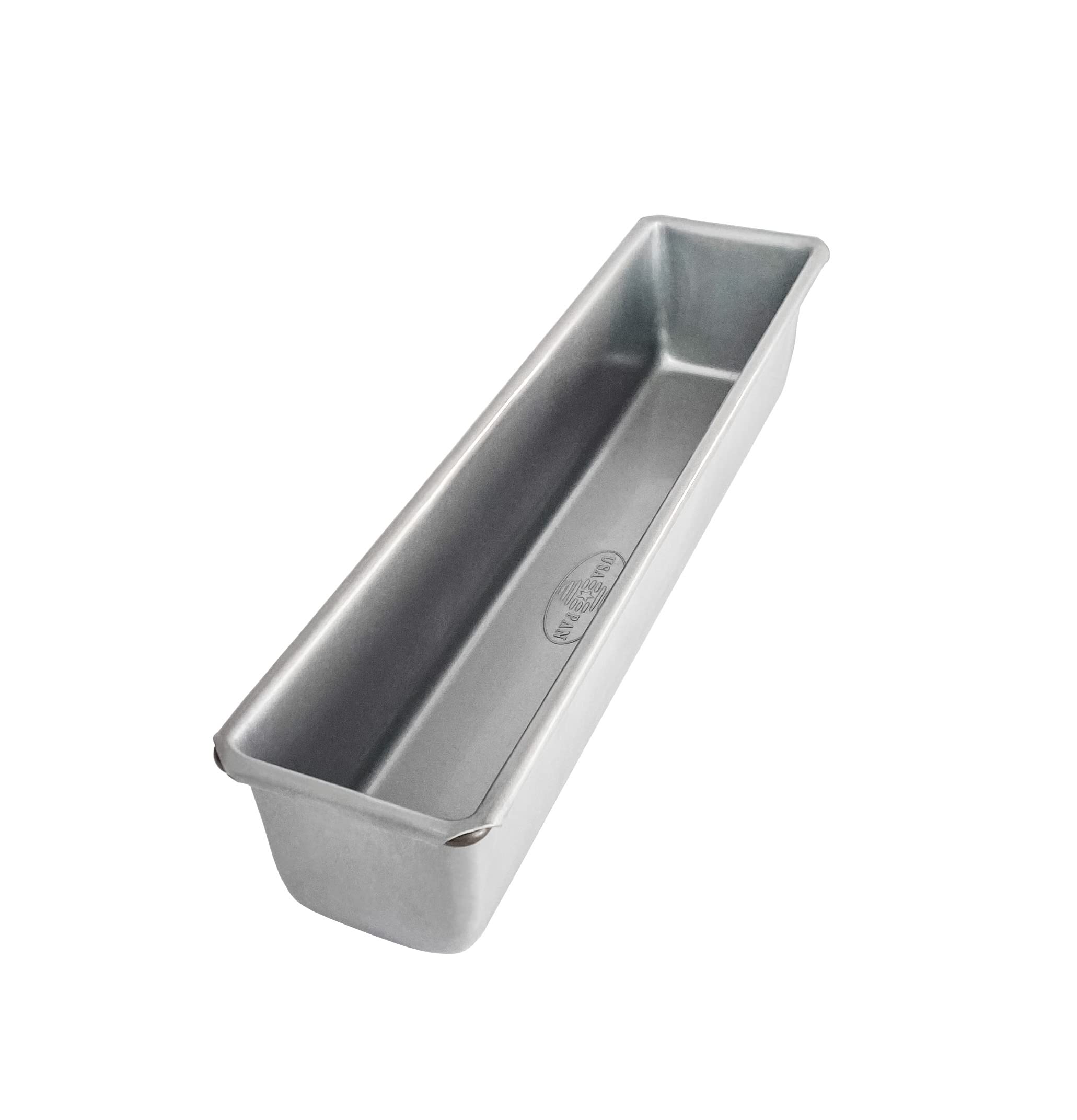 USA Pan cocktail long loaf pan for perfect mini sandwiches and quick breads.
