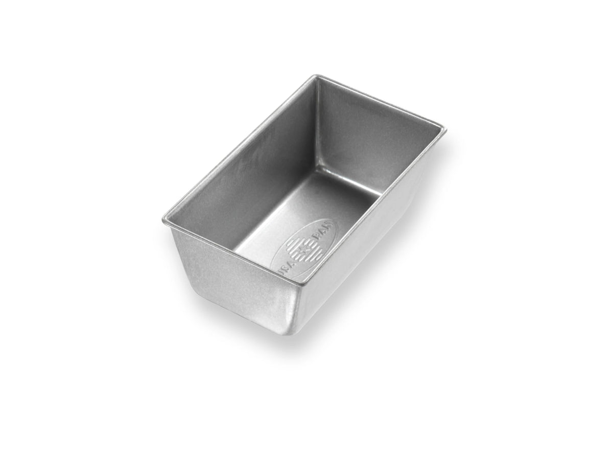 USA Pan mini loaf pan set, bottom view, sturdy design for even baking