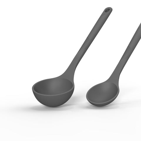 USECANO kitchen tong in gray for sturdy flipping and gripping