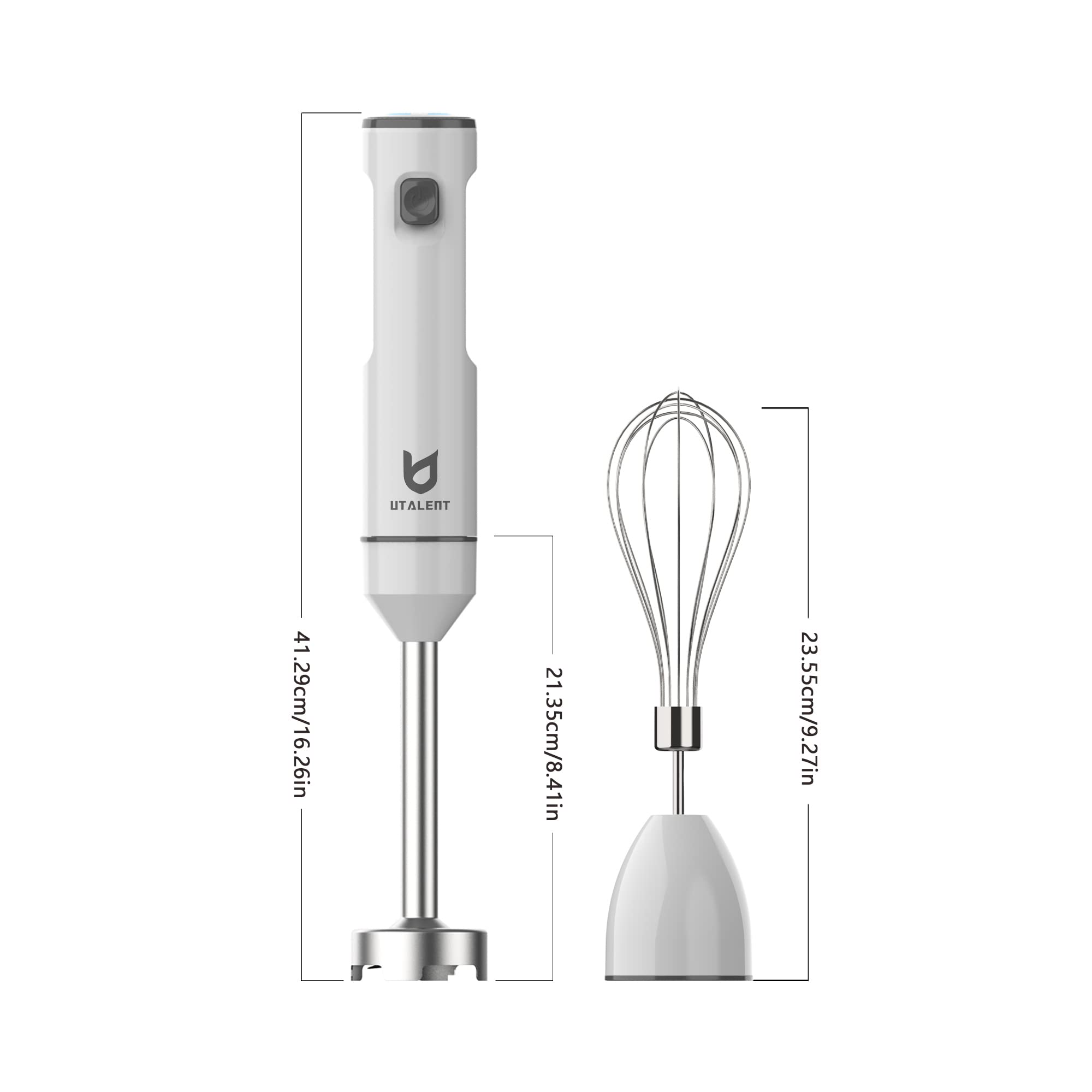 UTALENT blender in use blending smoothies and soups