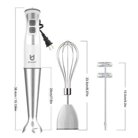 UTALENT detachable attachments are dishwasher safe and BPA-free.