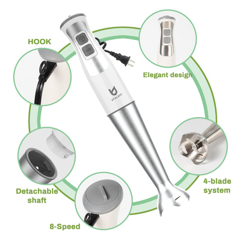 UTALENT milk frother attachment for creamy foam in coffee
