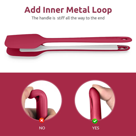 U-Taste 14in spatula withstands 600°F for high-heat cooking.