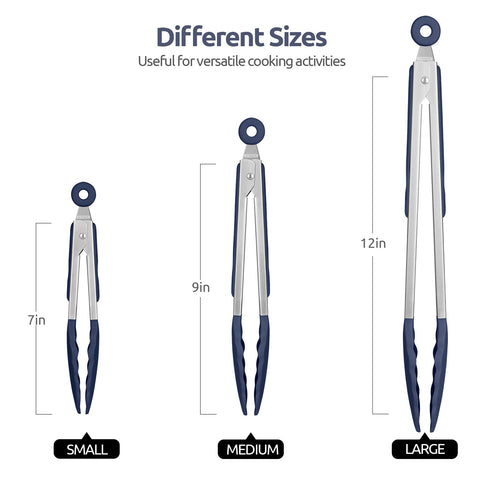 U-Taste 18-8 stainless steel handles provide a sturdy grip for cooking tasks