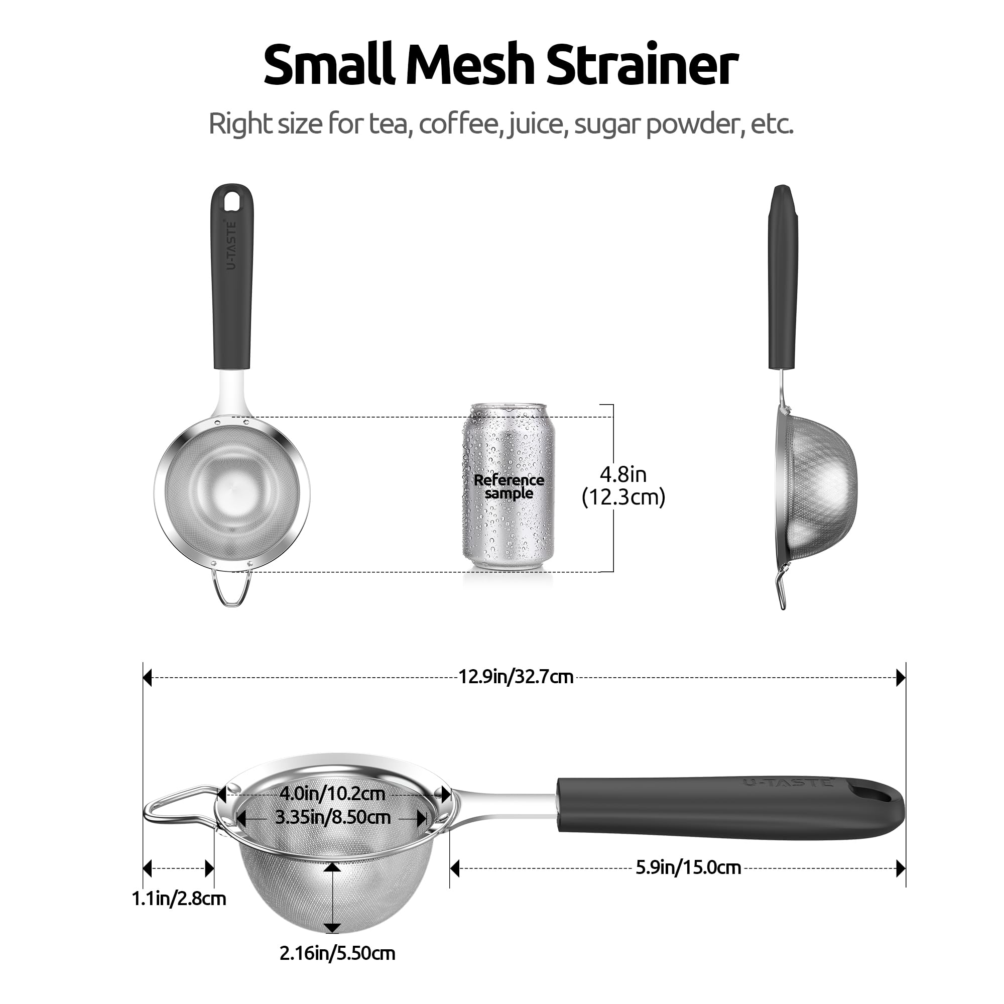 U-Taste 304 stainless steel close-up showing rust resistance and safety