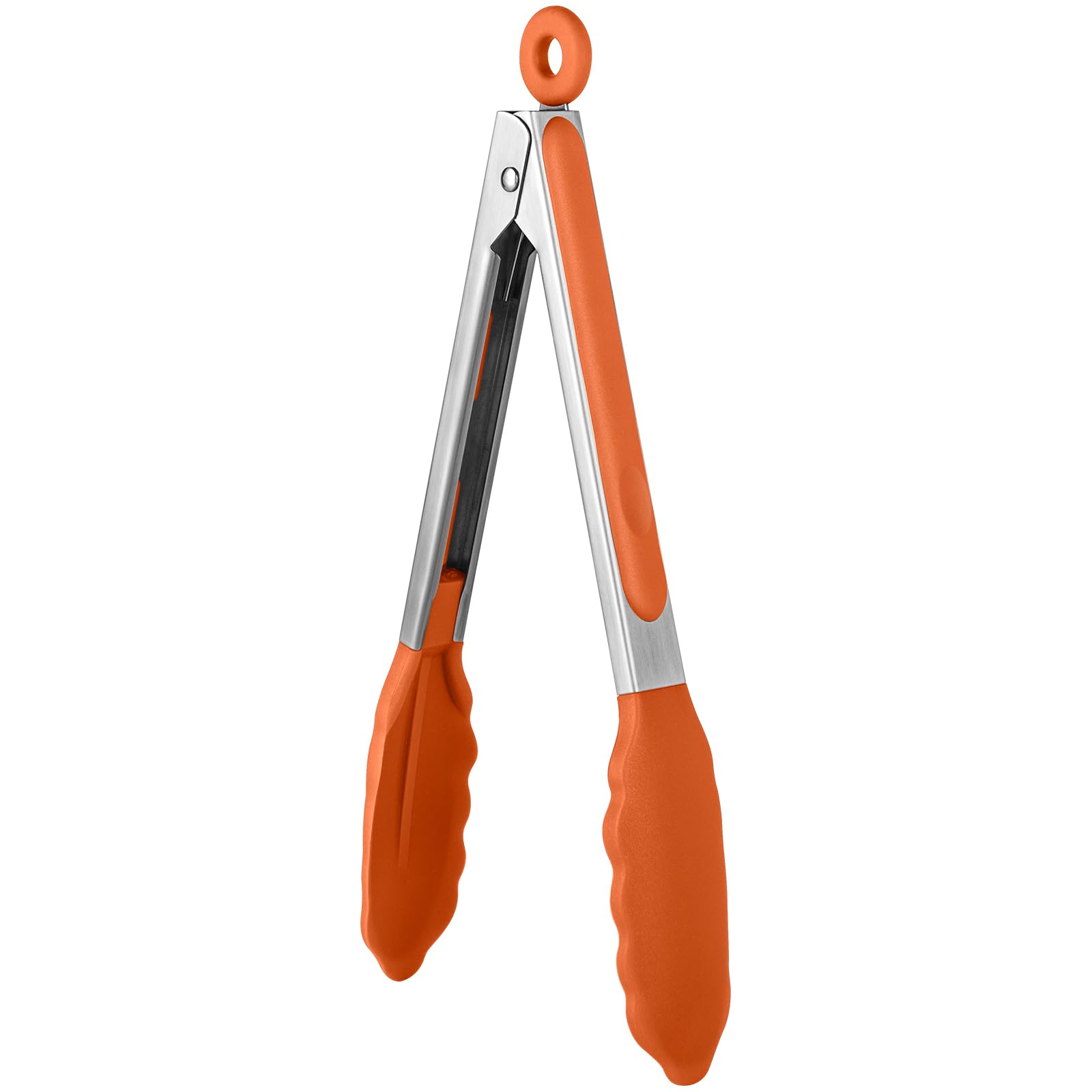 U-Taste 9-inch silicone tong for precise flipping and serving.
