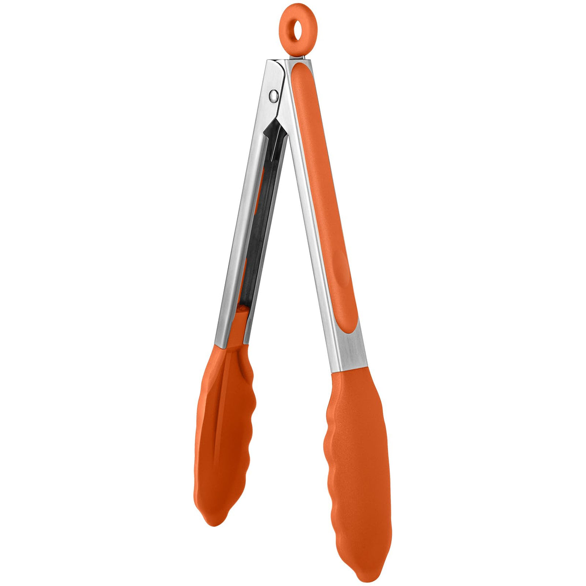 U-Taste 9-inch silicone tong for precise flipping and serving.