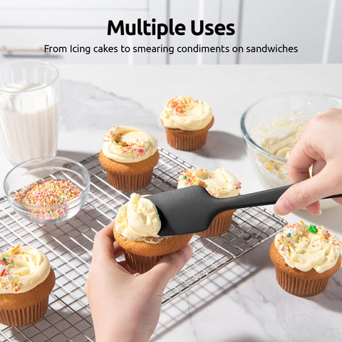 U-Taste batter-stirring spatula distributes even heat in mixes