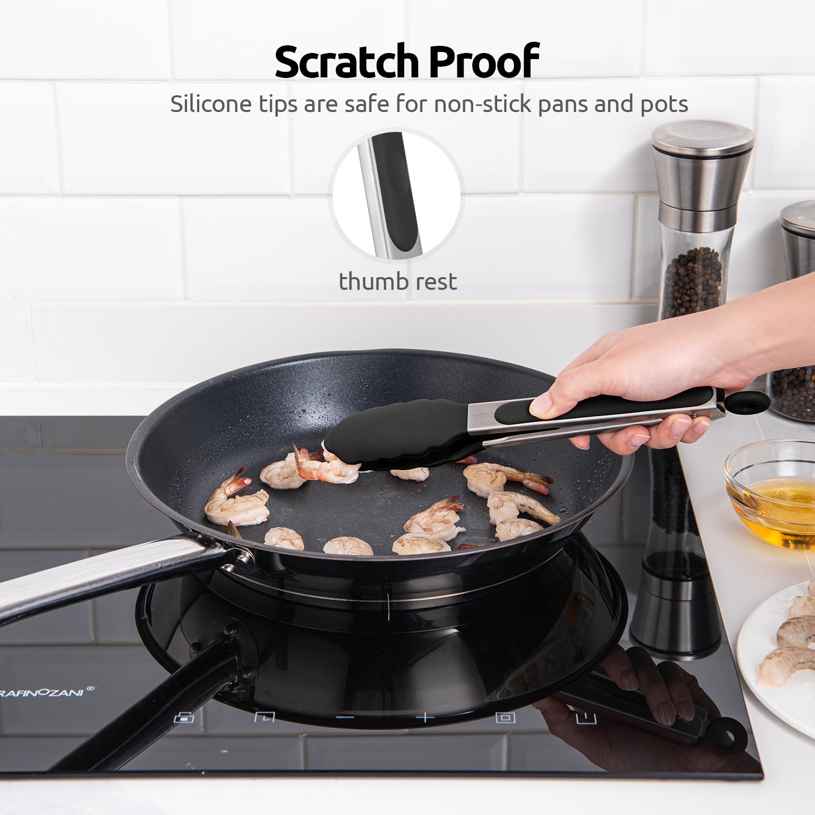 U-Taste dishwasher-safe design for easy cleanup and storage.