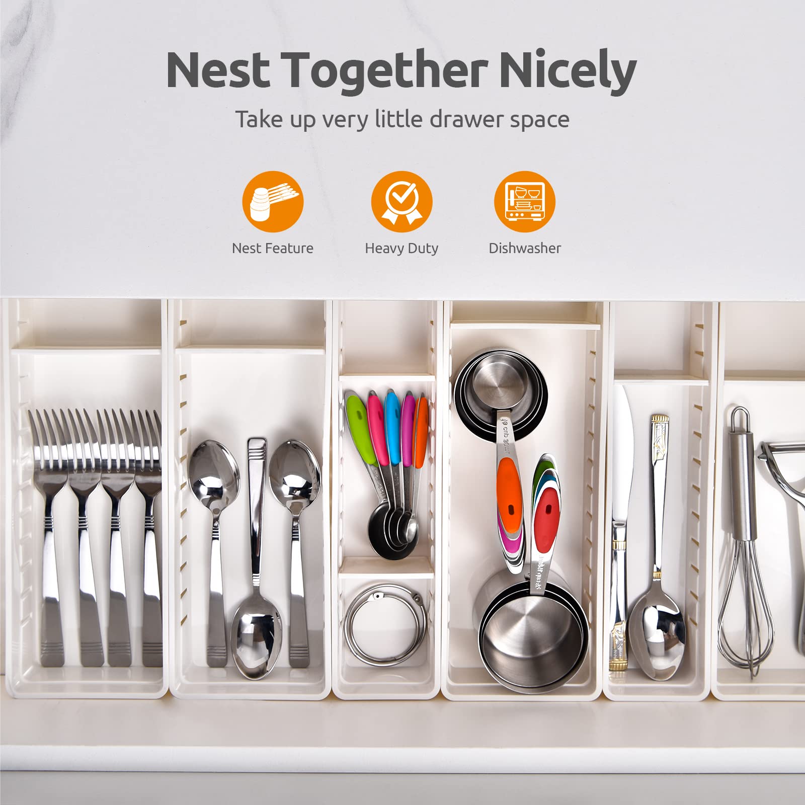 U-Taste complete 10-piece set ready for organized counter top use.