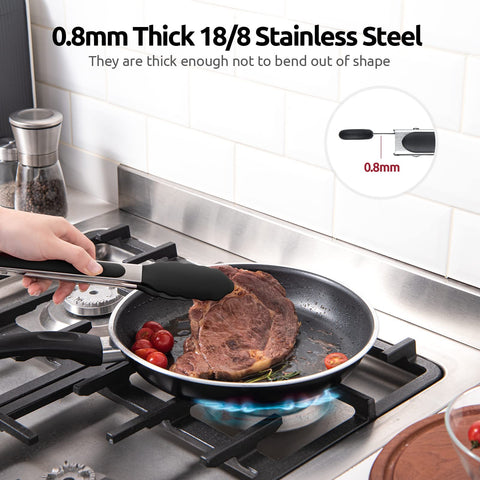 U-Taste dishwasher-safe design for quick cleaning after cooking.