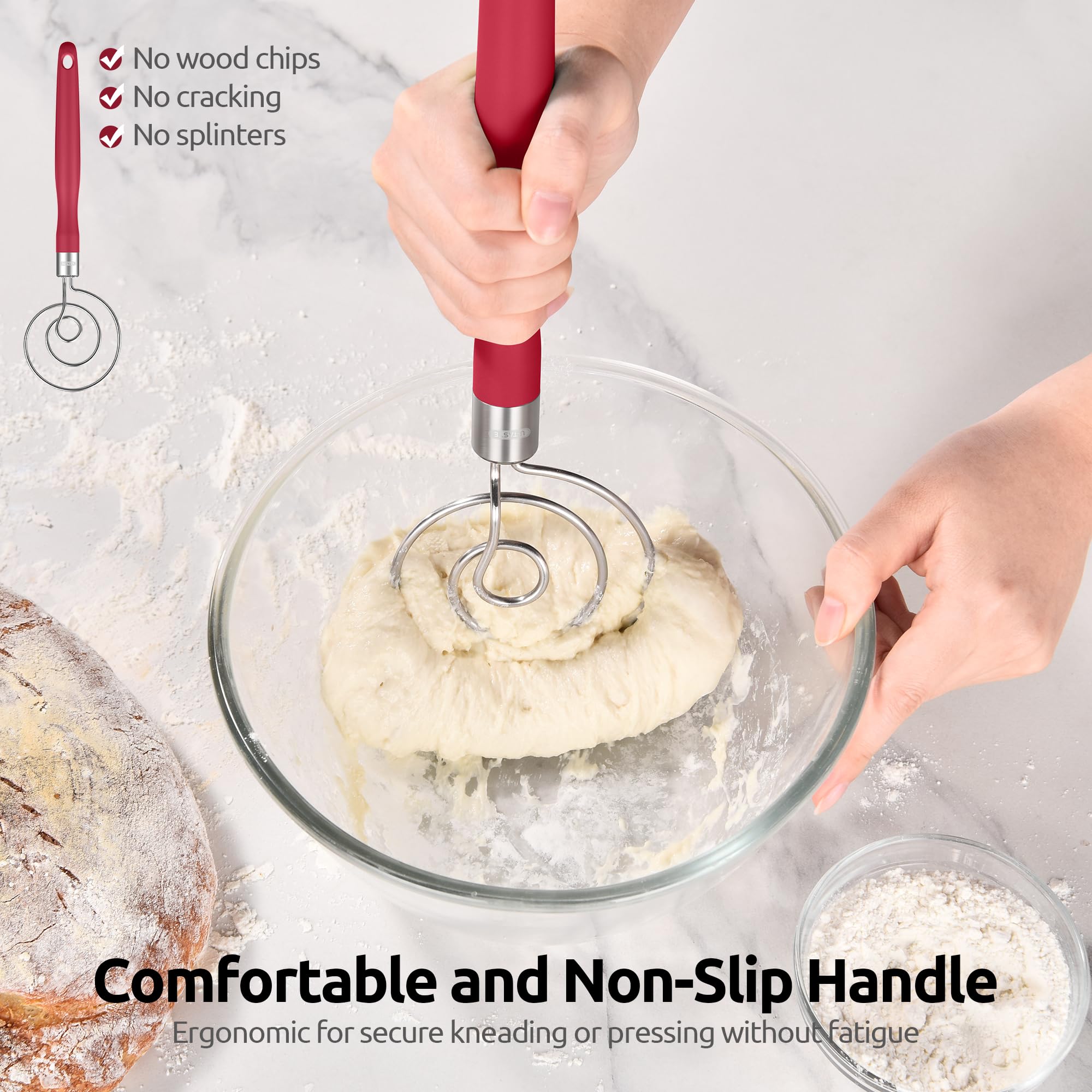 U-Taste dishwasher safe design makes cleanup quick