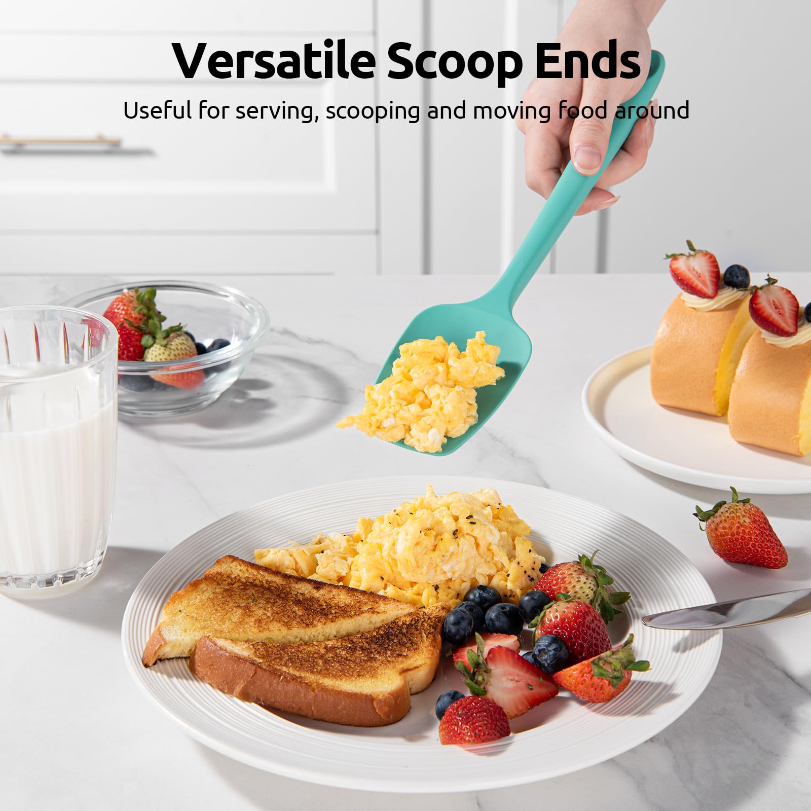 U-Taste nonstick-safe spatula is dishwasher safe for busy cooks