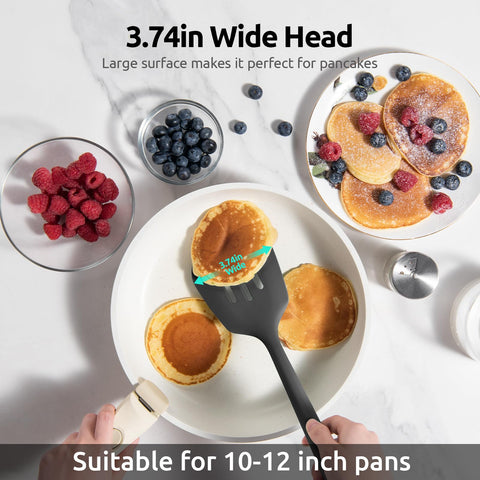 U‑Taste dishwasher-safe silicone spatula cleans up easily after meals