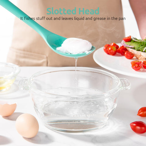 U-Taste inner-spine sturdy spoon balances stiffness and flexibility for stirring