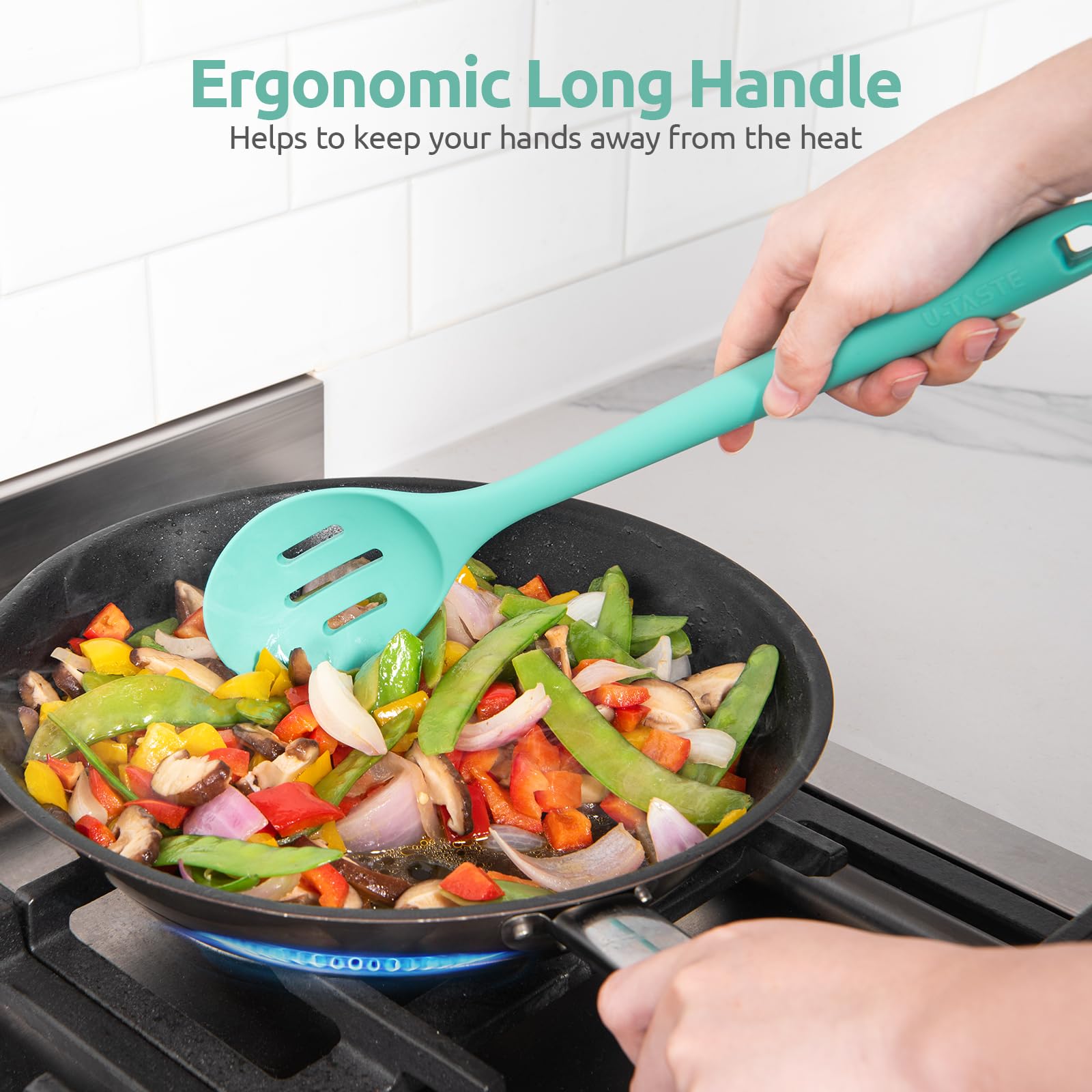 U-Taste nonstick-friendly spoon won’t mar coatings on premium frypans