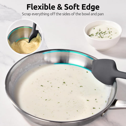 U-Taste generous 14-inch spoonula for stirring and serving.