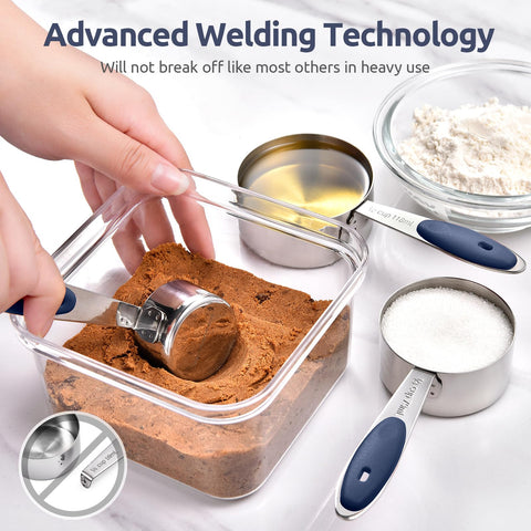 U-Taste thick, sturdy handles resist bending during scooping.