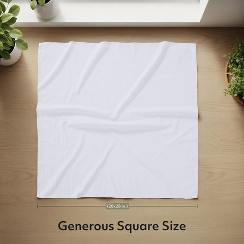 Utopia Kitchen towel shows high absorbency for drying hands and dishes