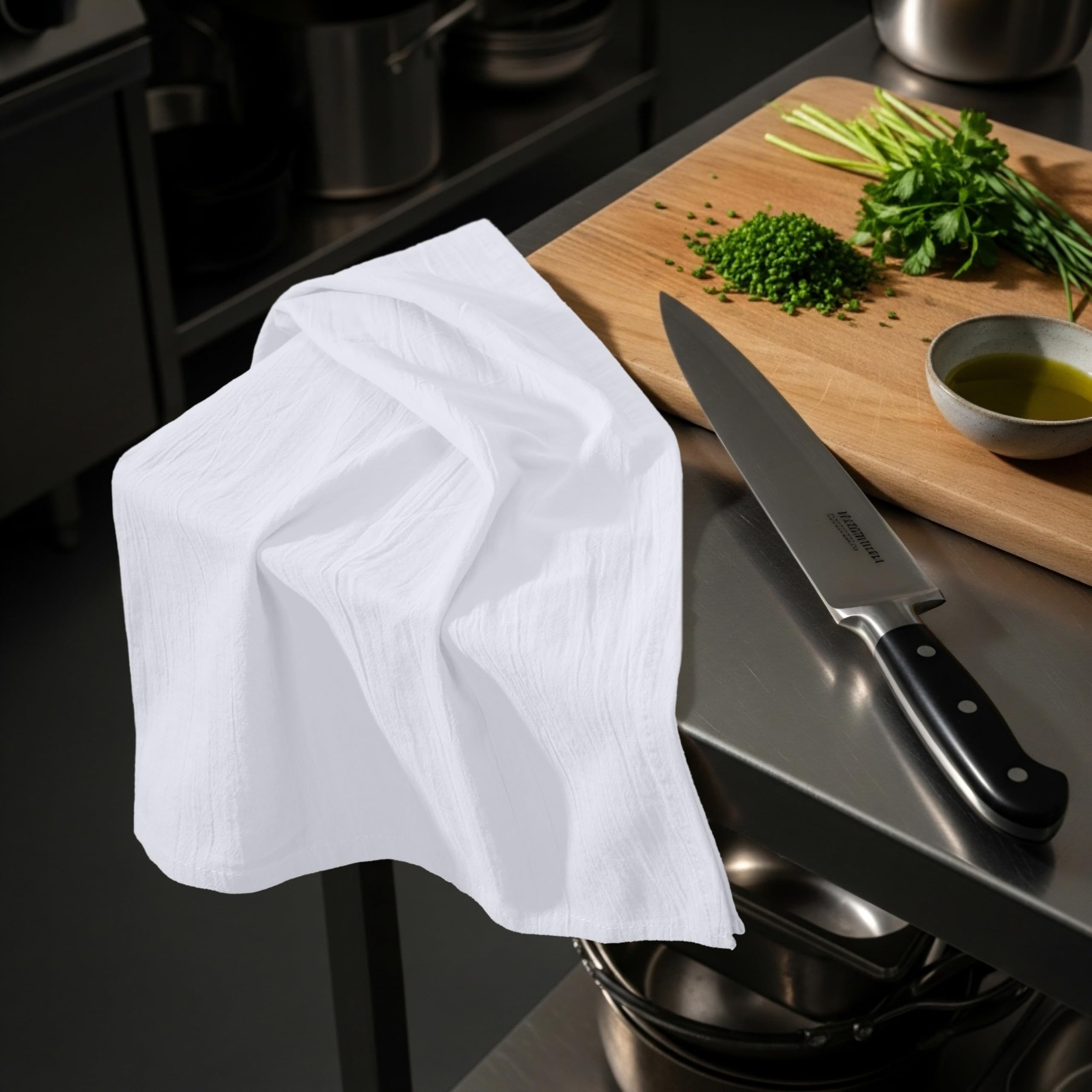 Utopia Kitchen towel as an eco-friendly alternative to paper towels
