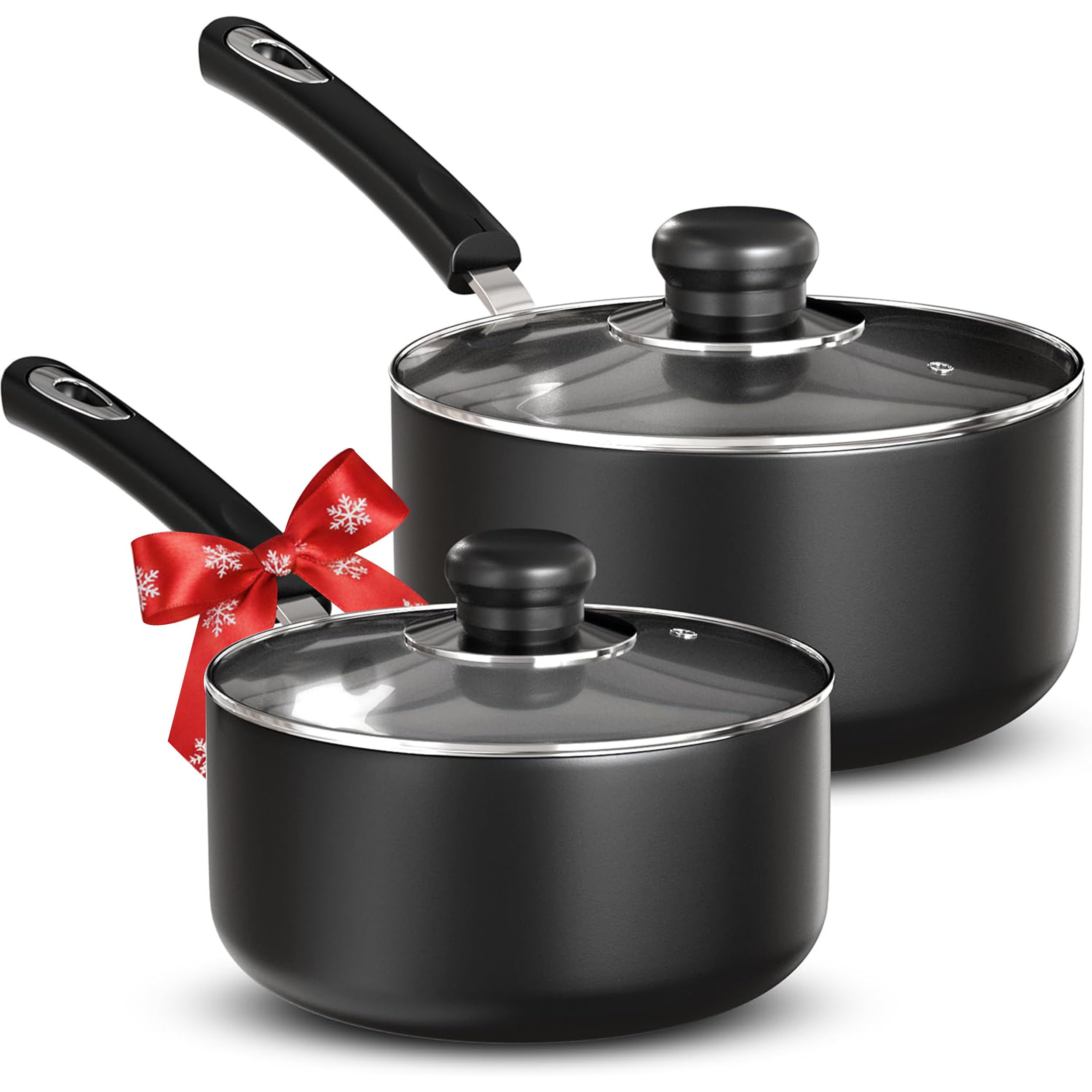 Utopia Kitchen nonstick saucepan 1qt for easy release and quick meals