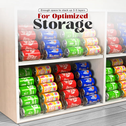 Utopia Kitchen multi use organizer holds cans bottles and cups for versatile storage.